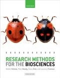 Cover: Research Methods for the Biosciences - OUP Oxford