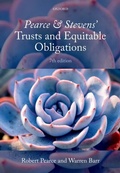 Cover: Pearce & Stevens' Trusts and Equitable Obligations - OUP Oxford
