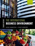 Cover: International Business Environment - OUP Oxford