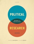 Cover: Political Research - OUP Oxford