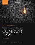 Cover: Sealy & Worthington's Text, Cases, and Materials in Company Law - OUP Oxford