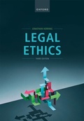 Cover: Legal Ethics - OUP Oxford