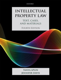Abbildung von: Intellectual Property Law - OUP Oxford