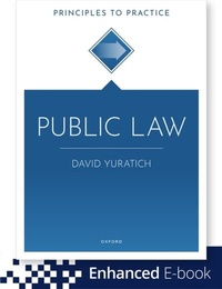 Abbildung von: Public Law: Principles to Practice - OUP Oxford