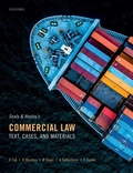 Cover: Sealy and Hooley's Commercial Law - OUP Oxford
