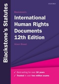 Cover: Blackstone's International Human Rights Documents - OUP Oxford
