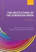 Cover: Institutions of the European Union - OUP Oxford