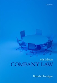 Abbildung von: Company Law - OUP Oxford