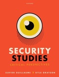 Cover: Security Studies: Critical Perspectives - OUP Oxford