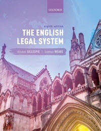 Enlarge image Cover: English Legal System - OUP Oxford