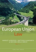 Cover: European Union Law - OUP Oxford