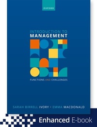 Abbildung von: Introduction to Management - OUP Oxford