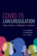 Cover: COVID-19, Law & Regulation - OUP Oxford