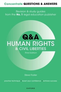 Bild: Concentrate Questions and Answers Human Rights and Civil Liberties - OUP Oxford