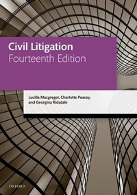 Bild: Civil Litigation - OUP Oxford