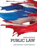 Cover: Public Law - OUP Oxford