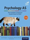 Cover: Psychology AS: The Complete Companion Student Book for WJEC Eduqas - OUP Oxford
