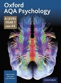 Cover: Oxford AQA Psychology A Level Year 1 and AS - OUP Oxford
