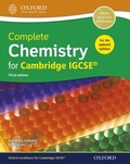 Cover: Complete Chemistry for Cambridge IGCSE(R) - OUP Oxford