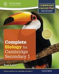 Cover: Complete Biology for Cambridge Lower Secondary 1 - OUP Oxford