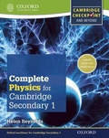 Cover: Complete Physics for Cambridge Lower Secondary 1 - OUP Oxford