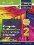 Cover: Complete Mathematics for Cambridge Lower Secondary 1: Book 2 - OUP Oxford