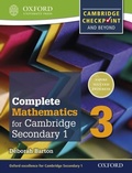 Cover: Complete Mathematics for Cambridge Lower Secondary 1: Book 3 - OUP Oxford