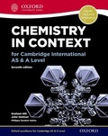 Cover: Chemistry in Context for Cambridge International AS & A Level - OUP Oxford