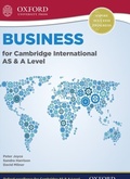 Cover: Business for Cambridge International AS & A Level - OUP Oxford