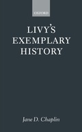 Cover: Livy's Exemplary History - OUP Oxford
