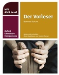 Cover: Oxford Literature Companions: Der Vorleser - OUP Oxford