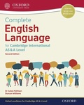 Cover: Complete English Language for Cambridge International AS & A Level - OUP Oxford