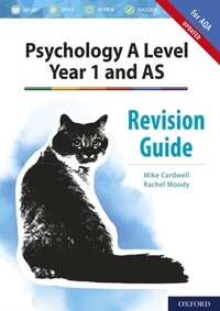 Enlarge image Cover: Psychology A Level Year 1 and AS: Revision Guide for AQA - OUP Oxford