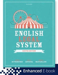 Abbildung von: English Legal System - OUP Oxford