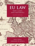 Cover: EU Law - OUP Oxford