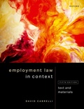 Cover: Employment Law in Context - OUP Oxford