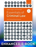 Cover: Smith, Hogan, and Ormerod's Essentials of Criminal Law - OUP Oxford