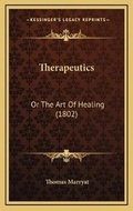 Cover: Therapeutics - Kessinger Publishing