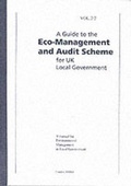 Cover: A guide to the eco-management and audit scheme for UK local government - Stationery Office Books