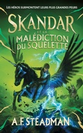 Cover: Skandar - tome 4 - et la mal&eacute;diction du squelette - Hachette Romans