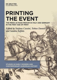 Enlarge image Cover: Printing the Event - De Gruyter Oldenbourg
