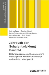 Abbildung von: Jahrbuch der Schulentwicklung. Band 24 - Beltz