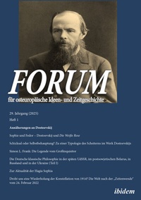 Abbildung von: Forum für osteuropäische Ideen- und Zeitgeschichte - ibidem