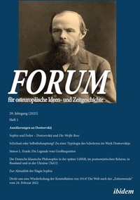 Abbildung von: Forum fuer osteuropaeische Ideen- und Zeitgeschichte - ibidem-Verlag, Jessica Haunschild u Christian Schon