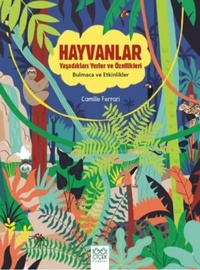 Enlarge image Cover: Hayvanlar - 1001 Cicek Kitaplar