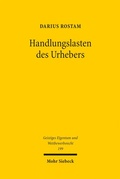 Bild: Handlungslasten des Urhebers - Mohr Siebeck