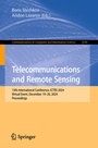 Cover: Telecommunications and Remote Sensing - Springer