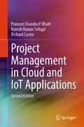 Cover: Project Management in Cloud and IoT Applications - Springer