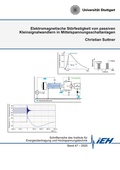 Cover: Elektromagnetische St&ouml;rfestigkeit von passiven Kleinsignalwandlern in Mittelspannungsschaltanlagen - BoD - Books on Demand