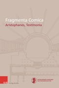 Cover: FrC 10.2 Aristophanes Testimonia - Vandenhoeck & Ruprecht